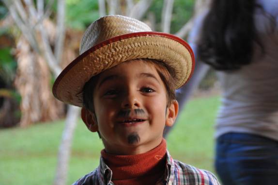 Lucca, pronto para a festa junina, em Ribeirão Preto - SP